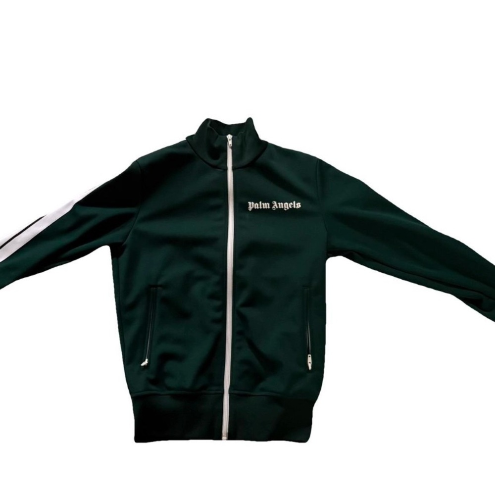 Palm Angels Green Track Jacket